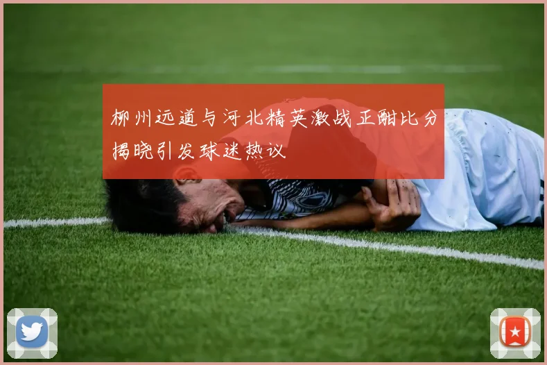 柳州远道与河北精英激战正酣比分揭晓引发球迷热议