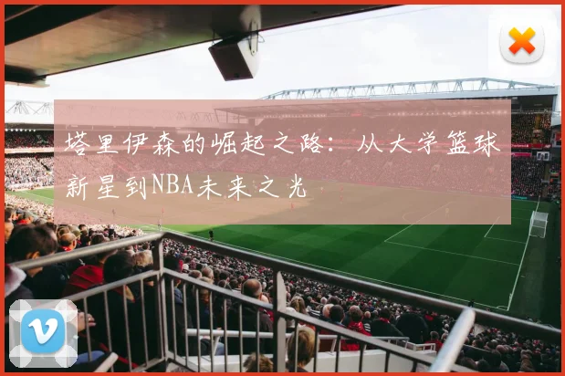 塔里伊森的崛起之路：从大学篮球新星到NBA未来之光